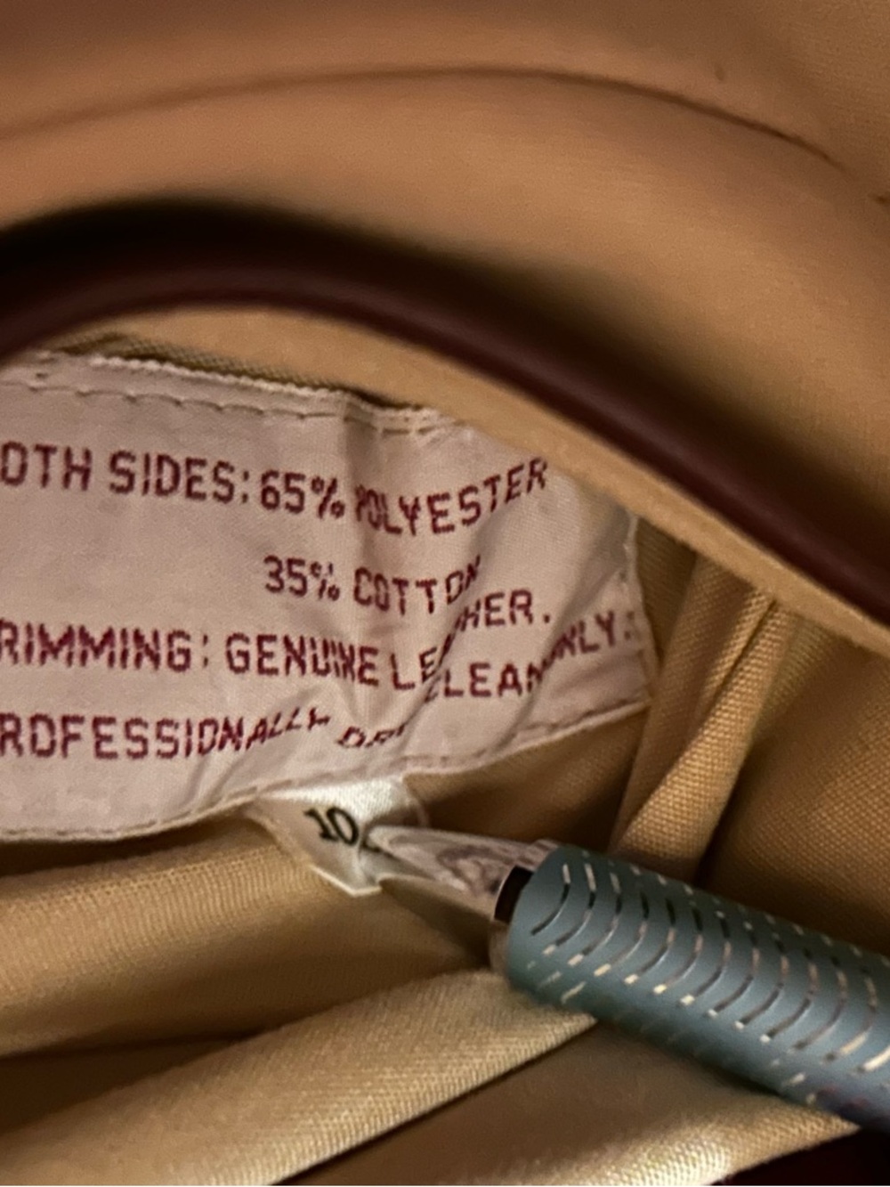 Vintage Etienne Aigner Trench Coat - Picture 9 of 9